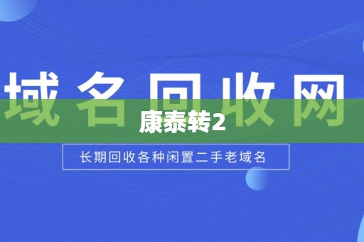 康泰转2