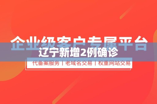 辽宁新增2例确诊