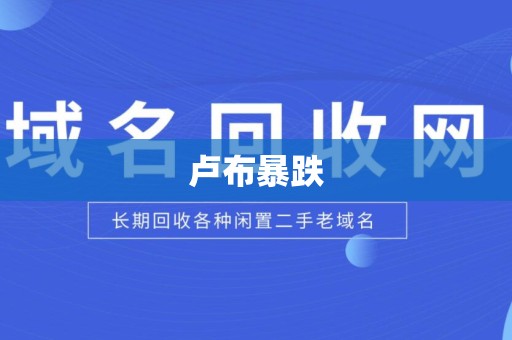 卢布暴跌