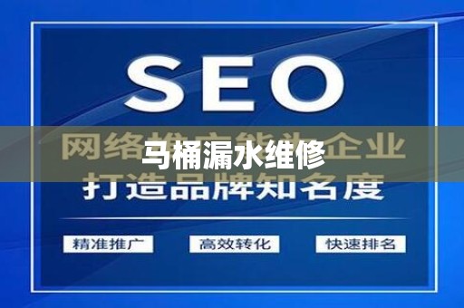 马桶漏水维修