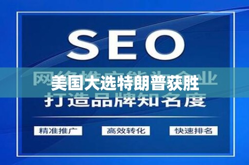 美国大选特朗普获胜