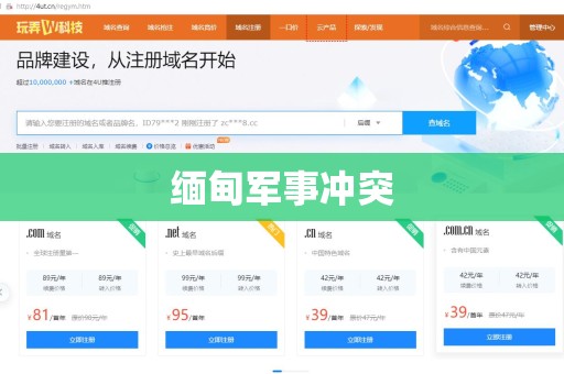 缅甸军事冲突
