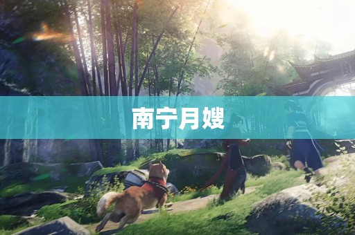 南宁月嫂