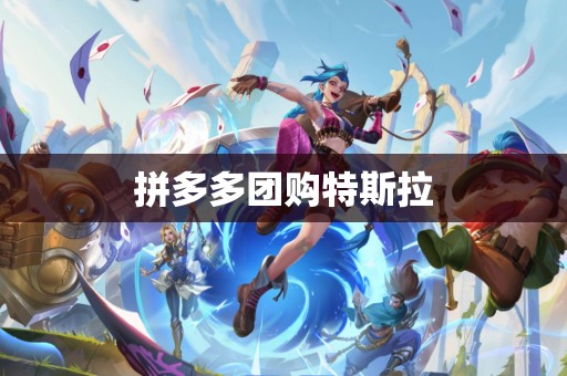 拼多多团购特斯拉