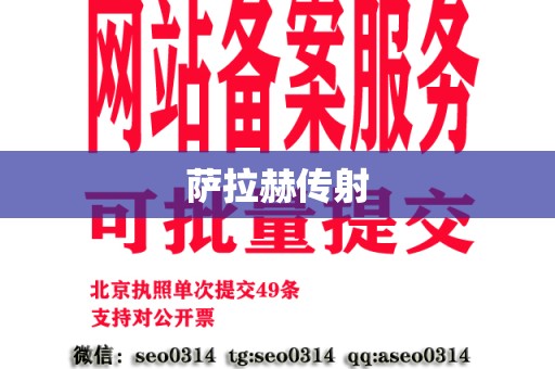 萨拉赫传射