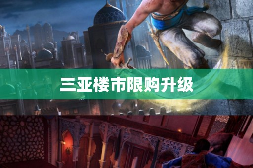 三亚楼市限购升级