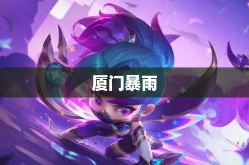 厦门暴雨
